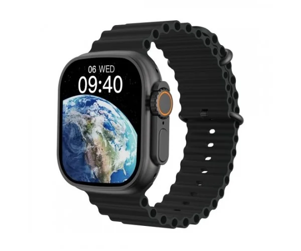 WiWU SW01 Ultra Max Wireless Bluetooth Calling Smart Watch With Big Size Screen + 2 Strap
